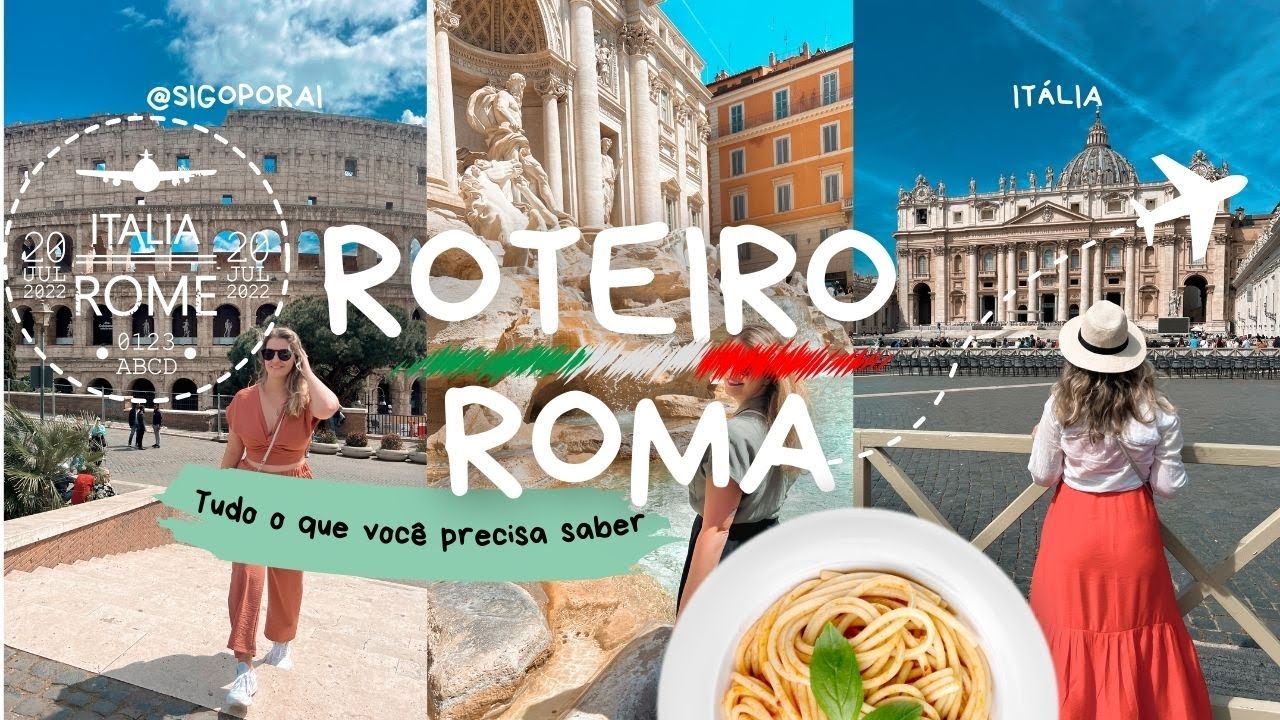 ROTEIRO ROMA | O Que Fazer, Onde Comer, Como Se Locomover, Dicas Passeios, Coliseu e Vaticano 🇮🇹🤌