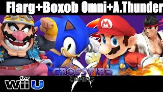 Next Gen Sm4sh 78: Flarg + Boxob (Sonic+Wario) vs Omni + Afro Thunder (Ryu+Mario)