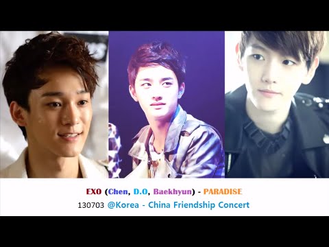[AUDIO] EXO (D.O, Baekhyun, Chen) -- Paradise