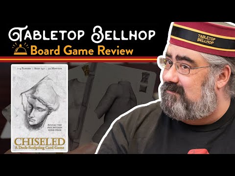 Review of Chiseled, a deck-deconstruction card game that's very well tied to its theme