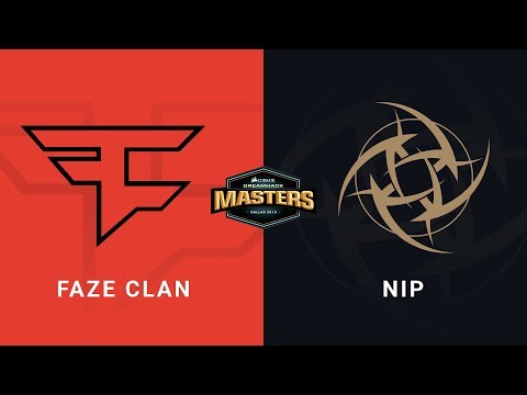 FaZe vs NiP - Group A - Dust2 - CORSAIR DreamHack Masters Dallas 2019