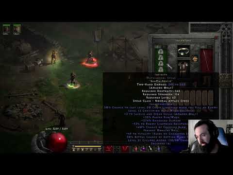 Fastest Uber Killer!?! Lightning Strike Amazon Guide - D2R Build Guide #4 - Stats/Skills/Gear/Demos