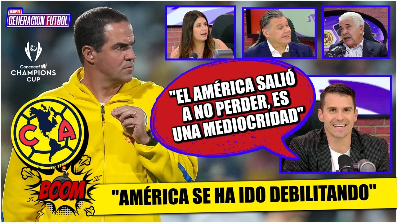 AMÉRICA JUGÓ A NO PERDER, COMO EQUIPO CHICO. Pienso que Jardine ya se quiere ir, Dipp | Generación F