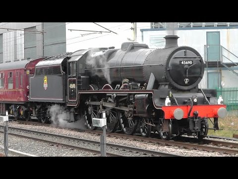 'The Salopian Express' - LMS Jubilee 45690 Leander - Preston & Nantwich - 28th March 2015