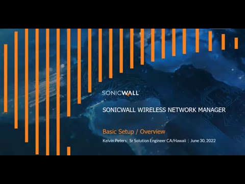 SonicWall Wireless Network Manager WNM - Overview