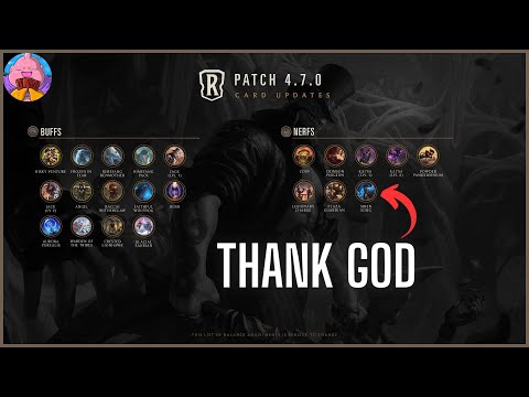 Will this patch save the meta?? Patch and dev stream reaction