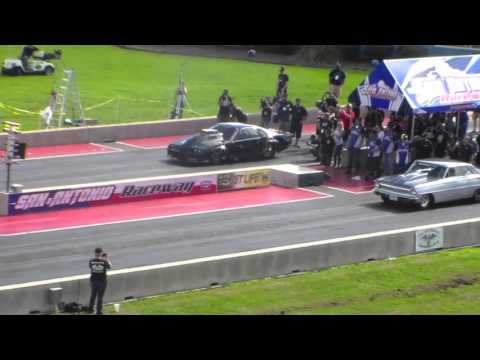 KYE KELLEY "THE SHOCKER" VS LARRY LARSON WORLDS FASTEST STREET CAR