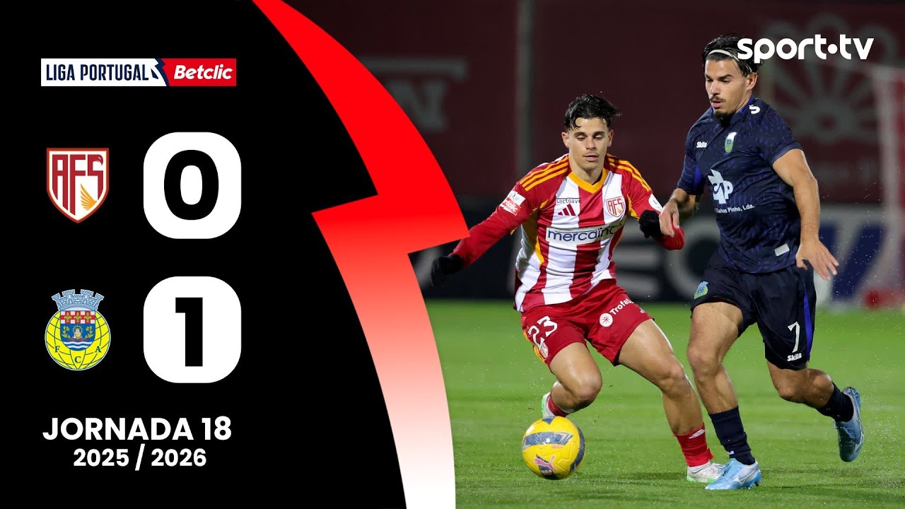 AFS vs Arouca Summary & Highlights Season 2025/2026