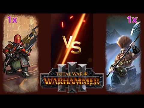 Can Giant Slayers Make Short Work of Infernal Guard (Fireglaives) in Total War: Warhammer 3?