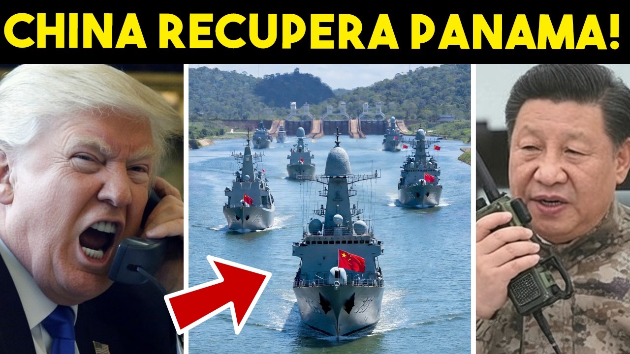 GOLPE BRUTAL! CHINA RECUPERA CANAL PANAMA, EEUU ENVIA DESTRUCTORES. IRAN APRIETA