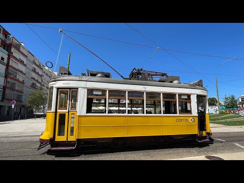 Eléctrico 24E de Lisboa - Praça Luís De Camões até Campolide