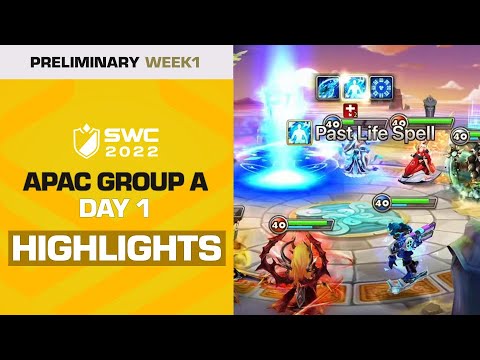HIGHLIGHTS | ASIA-PACIFIC Preliminary Group A DAY 1 | SWC2022