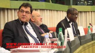 REMISE DU PRIX SAKHAROV 2014 AU Dr D. MUKWEGE AU PARLEMENT EUROPEEN A STRASBOURG