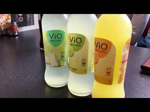 VIO Bio Limo Limonade Schorle Gurke Limette Orange Zitrone Limette