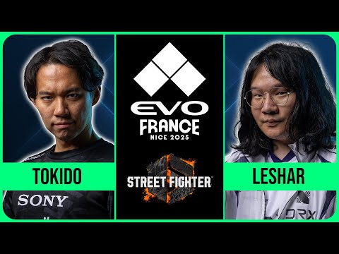 Evo France 2025: Street Fighter 6 | Tokido vs Leshar | Winners Semifinals