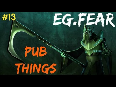 Dota 2 Pub Things#13 - EG.Fear Necrophos High MMR Gameplay Highlights