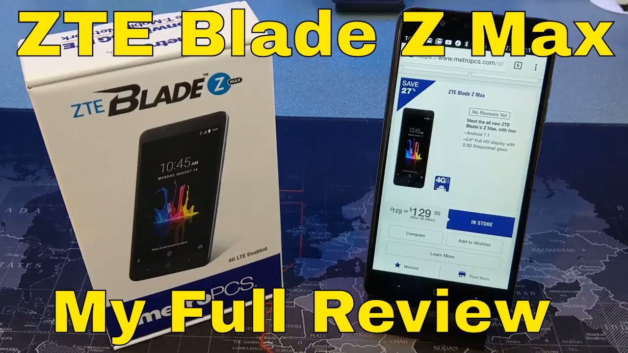 ZTE Blade Z Max for MetroPCS - Full Review - A great follow up to the ZMax Pro!