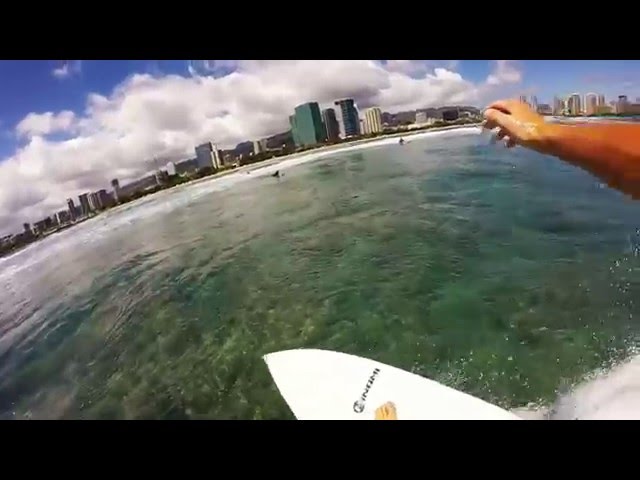 Surfing Hawaii - Ala Moana