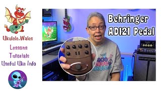 Video thumbnail for Behringer ADI21 V-Tone Acoustic Pedal - Ukulele Demo | As good as the bass version? by Ukulele Wales