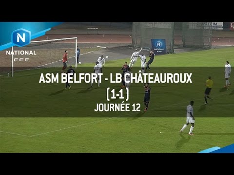 J12 : ASM Belfort - LB Châteauroux (1-1), le résumé