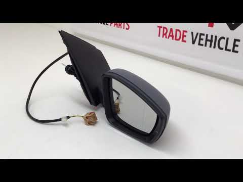 Fits VW Polo 2009-2014 Door Wing Mirror Manual With Indicator Primed Cover Driver Side video