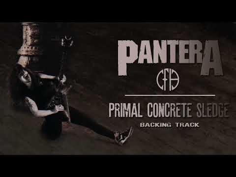 Pantera - Primal Concrete Sledge - Guitar Backing Track with Vocals