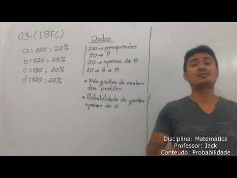 04-Probabilidade IBFC (parte 03)