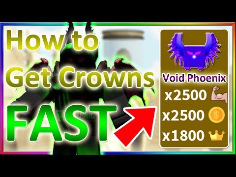 ⚡How to Get Crowns FAST in Saber Simulator *🔥GET VOID PETS*