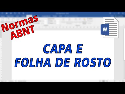 ABNT - TCC Cover and Title Page (UPDATED 2024)