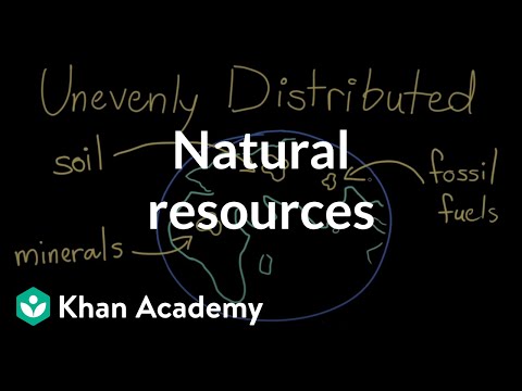 Natural resources | Earth and society | Middle school Earth and space science | Khan Academy