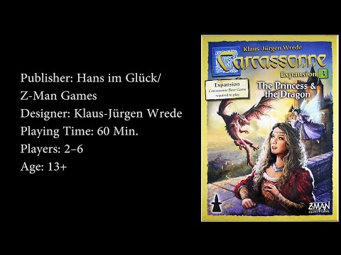 Carcassonne The Princess & The Dragon