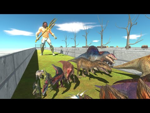 Units Trying To Escape From Aquaman 😱 - Animal Revolt Battle Simulator