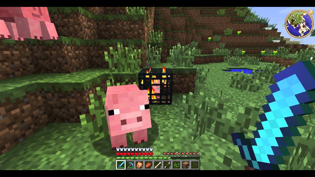 minecraft WTF pig spawner