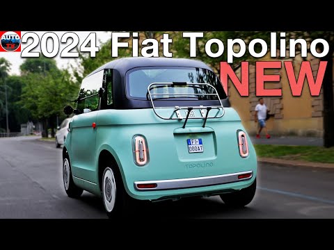 NEW 2024 Fiat Topolino electric - Overview REVIEW Driving, interior & exterior