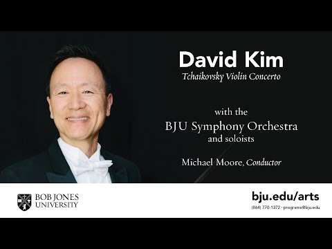 BJU Symphony Orchestra with David Kim