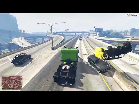 GTA 5 Phantom Wedge Truck Crashes -#181 Impact Compilation - Destruction | CarCrash