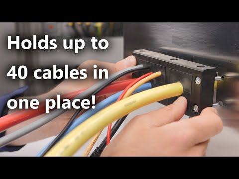 How to use the cable entry system VarioPlate?