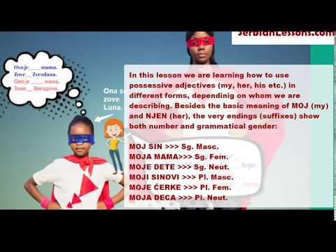 Super Easy Serbian - Family, Lesson 6, Exercise with Explanation