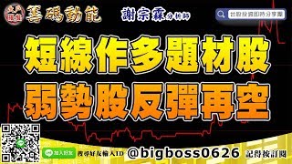 【大戶羅盤籌碼動能】#謝宗霖 0515，反彈格局 多空雙向 短線作多題材股 弱勢股反彈再空 (圖)