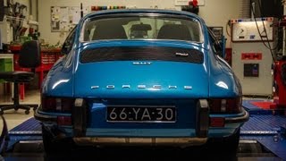 preview picture of video '1973 Porsche 911 T - Dyno run Onixx Lichtenvoorde'