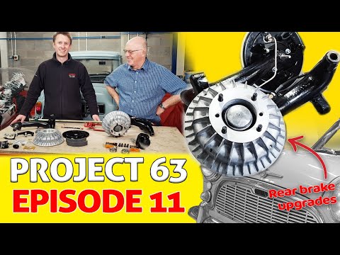 Project 63 part 11 - Mini rear brake assembly, with upgrades