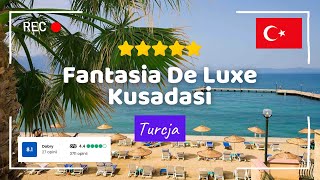 🇹🇷 Fantasia De Luxe Kusadasi ⭐⭐⭐⭐⭐ – Hotel przy plaży i krok od Efezu | Wybrzeże