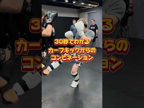 30秒シリーズ#カーフキック#キックボクシングテクニック #キックボクシング #kickboxing #rizin #breakingdown