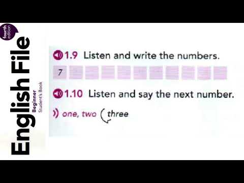 English File beginner 4th edition SB_1.10