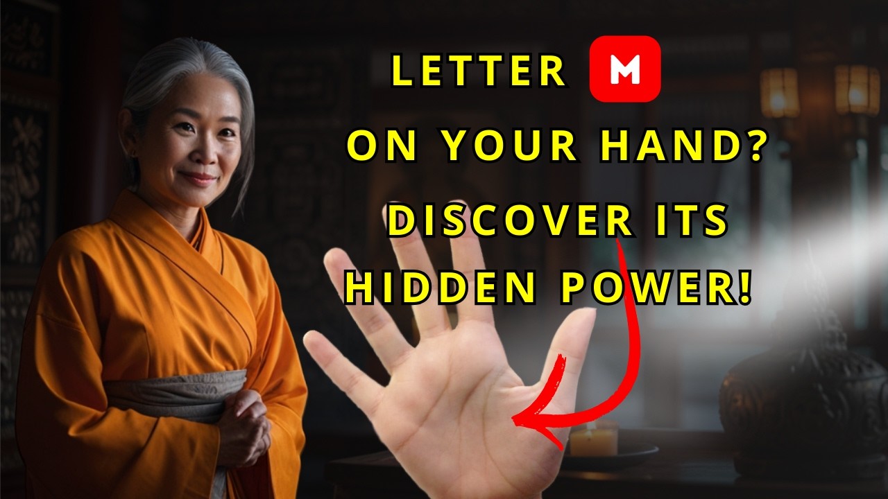 WARNING: If You Have the Letter "M" on Your Hand, This Means Something Powerful!🙏✨