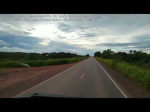Vídeo teste,  chegando em Pimenta Bueno Rondônia,15 de janeiro de 2023