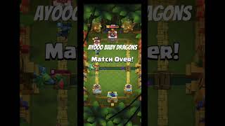 Baby dragons be getting weird #clash #clashroyale #funny #weird #fyp