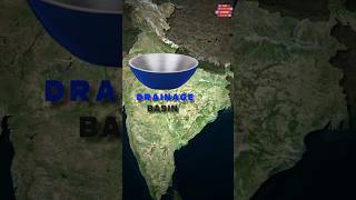 Drainage basin concept in one minute #shorts