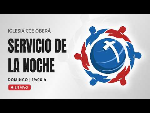 🔴 EN VIVO | Domingo 26/07 | Servicio de la noche