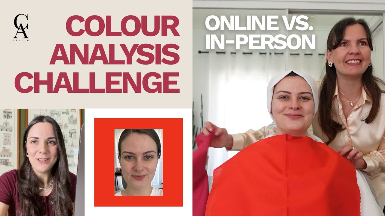 Colour Analysis CHALLENGE: The Return! | Online vs. In-Person